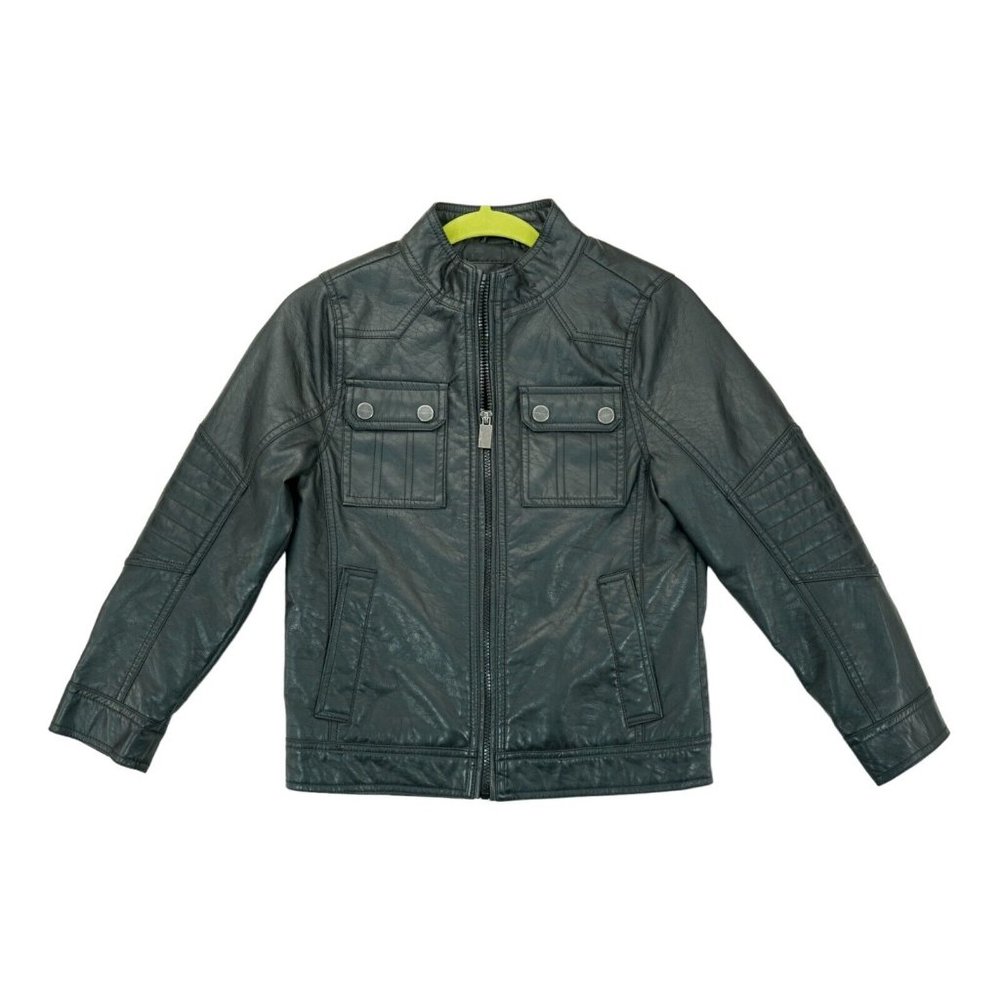 Urban Republic Girl Long Sleeve Jacket Black Size M (10-12) Full Zip Two Pockets